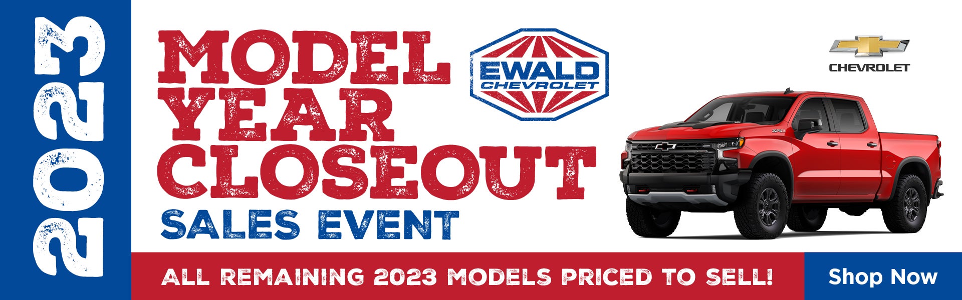 2023 Model Year Closeout Sales Event
