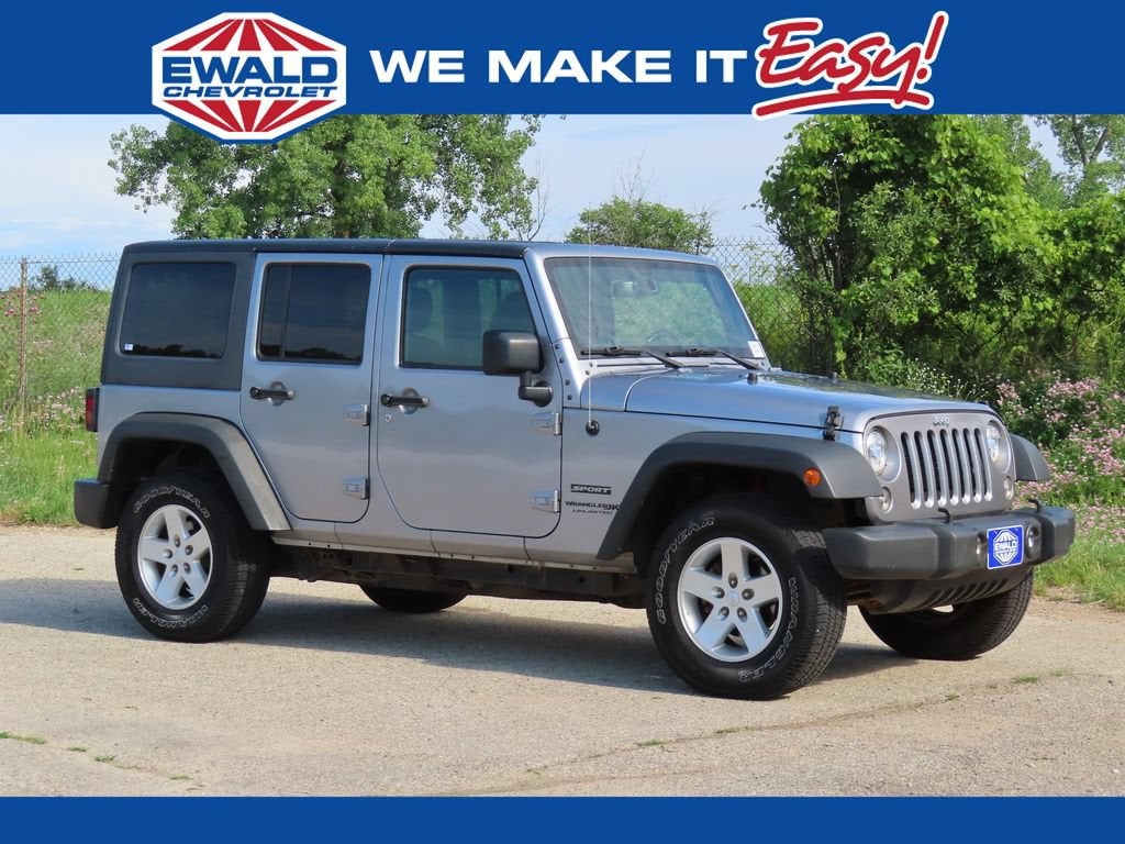 2018 Jeep Wrangler JK Unlimited Sport S 4x4