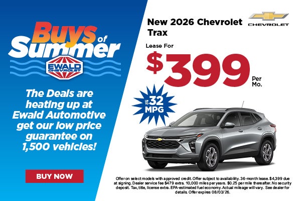 2062 Chevrolet Trax Lease $399