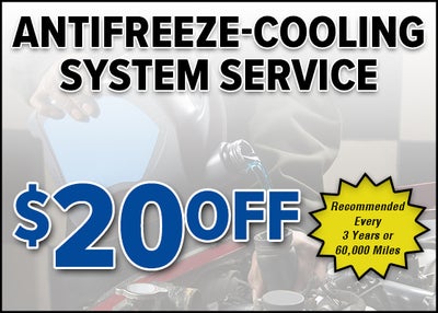 Antifreeze-Cooling System Service